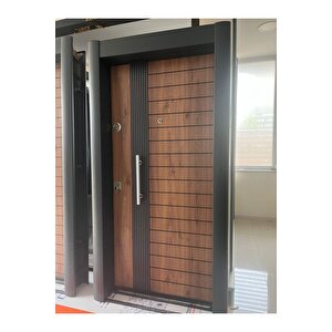 Çelik Kapı, Hok Kilit Sistemli Monoblok Kilitli Daire Kapısı Sol Açılım Çelik Kapı