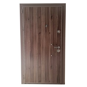 Çelik Kapı, Tırnaklı Daire Kapı Düz Model Statik Kasalı Tanganika Daire Kapısı Sağ Açılım