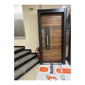 Çelik Kapı, Hok Kilit Sistemli, Monoblok Kilitli Daire Kapısı (sol Açilim)
