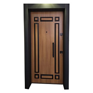 Çelik Kapı,kabartma Desenli Çelik Kapı, Daire Kapısı, Çelik Kapı Sol Açılım