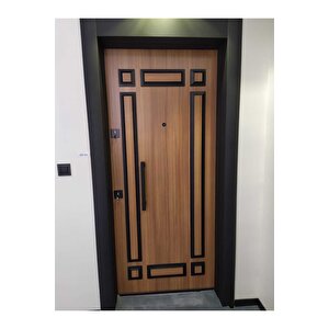 Çelik Kapı,kabartma Desenli Çelik Kapı, Daire Kapısı, Çelik Kapı Sol Açılım