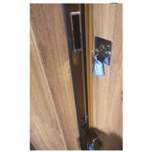 Çelik Kapı,kabartma Desenli Çelik Kapı, Daire Kapısı, Çelik Kapı Sol Açılım