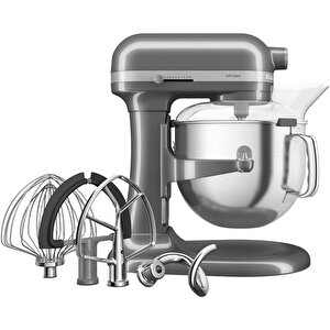 5ksm70shxems 6,6 L Kaldırılabilir Kaseli Stand Mikser - Medallion Silver