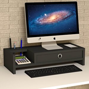 Mira Monitör Yükseltici Laptop Standı Siyah Raf