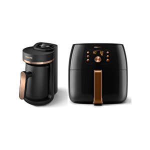 Phi̇li̇ps Hd 9867/90 Airfryer Fri̇töz+hda 150/60kahve Maki̇nesi̇