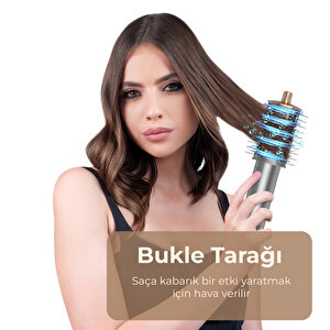 Yasomi Witero 9in1 Ultra Airwrap Multi-styler Sıcak-soğuk Hava Üflemeli Saç Şekillendirme Cihazı
