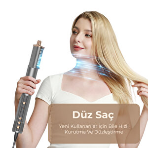 Yasomi Witero 9in1 Ultra Airwrap Multi-styler Sıcak-soğuk Hava Üflemeli Saç Şekillendirme Cihazı
