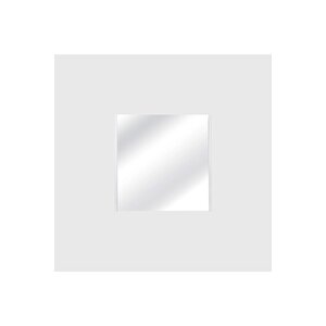 Aynalı Banyo Dolabı – Raflı Lavabo Üstü, Modern Tasarım - 65x60 Beyaz
