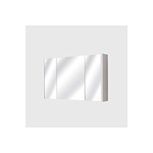 Aynalı Banyo Dolabı – Raflı Lavabo Üstü, Modern Tasarım - 95x60