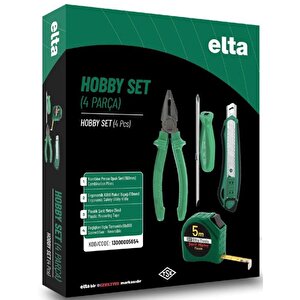 Hobby Set 4 Parça 13000 005654 Pense