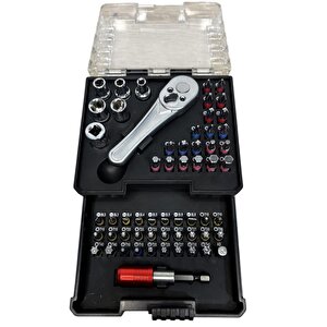 Nttools Bits Uç Ve Lokma Seti 1/4" 58 Parça