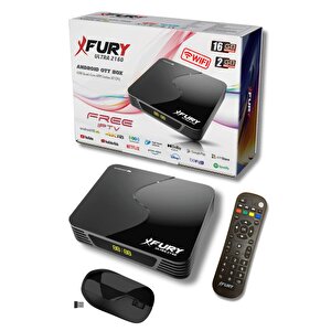 Android Tv Box Medya Oynatıcı 16gb Hafıza Dahili Wifi - Kablosuz Mouse - Çanaksız Tv İzleme