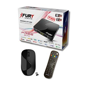 Android Tv Box Medya Oynatıcı 16gb Hafıza Dahili Wifi - Kablosuz Mouse - Çanaksız Tv İzleme