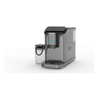 Brewsta Ws-d5 Çelik Kahve Öğütücülü, Süt Köpürtücülü, Dokunmatik Ekranlı Full Otomatik Espresso Makinesi Gri