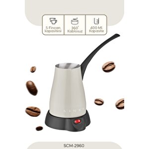 Scm-2960 Kablosuz Inox Elektrikli Cezve