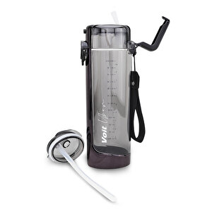Uber 2in1 Tritan Suluk 700ml / Si̇yah
