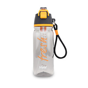 Fresh Tritan Suluk 800ml Spreyli / Gri̇ - Turuncu