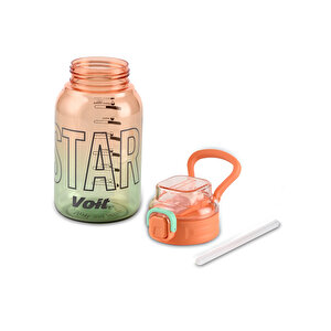 Star Tritan Suluk 800ml / Turuncu-yeşi̇l