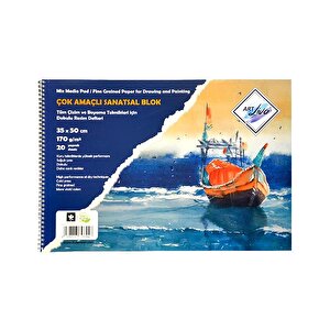 Çok Amaçlı Resim Defteri 35x50 Cm 170g