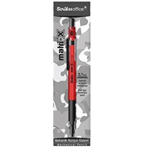 Matri-x Mekanik Kurşun Kalem 0,7 Mm Kırmızı
