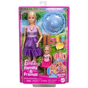 Barbie Malibu Ve Chelsea Piknik Oyun Seti Jbf43