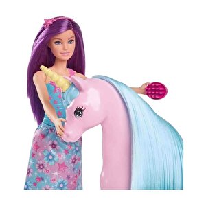 Barbie Bebek Ve Tek Boynuzlu At Hyt62
