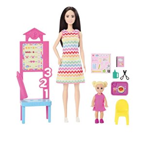 Barbie Kariyer Bebeği Öğretmen Jcr77