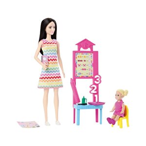 Barbie Kariyer Bebeği Öğretmen Jcr77