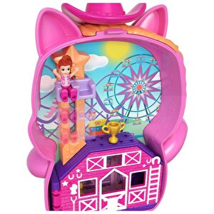Polly Pocket Midilliyle Rodeo Heyecanı Mikro Oyun Seti Jcr39