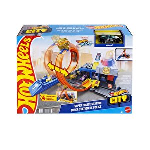 Hot Wheels Polis İstasyonu Oyun Seti Jbm71