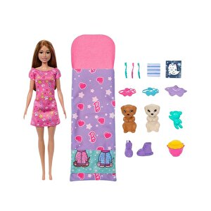 Barbie Ve Köpekçikleri Pijama Partisi Hxn01