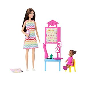 Barbie Kariyer Bebeği Öğretmen Jcr76