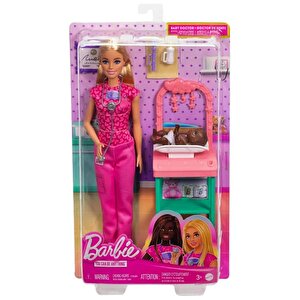 Barbie Kariyer Bebeği Bebek Doktoru Jcr72
