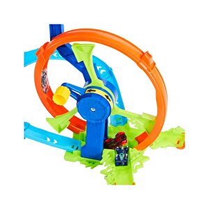 Hot Wheels Hızlı Fırlatma Ve Döngü Parkuru Oyun Seti Jbx65