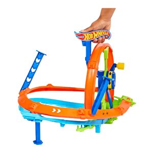 Hot Wheels Hızlı Fırlatma Ve Döngü Parkuru Oyun Seti Jbx65