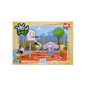 Kral Şakir 100 Parça Çocuk Puzzle Ca-5068