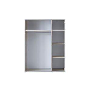 Bony Grey 5 Kapılı Gardırop