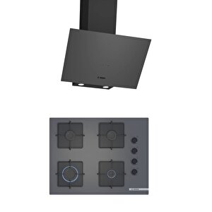 Gri 2 Li Ankastre Set 324 ( Dwk64pj70t - Pop7c9p30o ) 67 Cm Ocak
