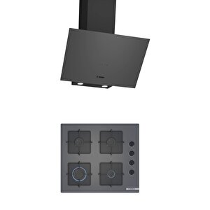 Gri 2 Li Ankastre Set 322 ( Dwk64pj70t - Pop6c9p30o )