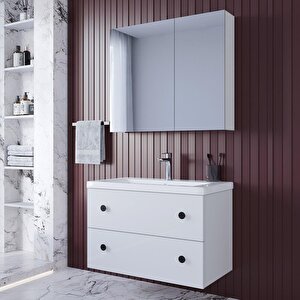 Home Tiflis 80 Cm Mdf Banyo Dolabı Seti 80 cm