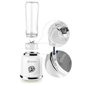 Bl019 Retro Smoothie Blender Beyaz ( Türkiye Garantili )