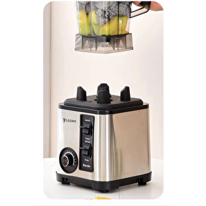 Yasomi 5042 Buz Kırıcı 800w  Super Mix 3l 2,5l 2l Hazne Kapasiteli Blender