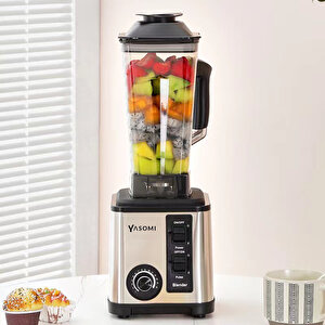 Yasomi 5042 Buz Kırıcı 800w  Super Mix 3l 2,5l 2l Hazne Kapasiteli Blender