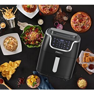 Yasomi Y77 Xxl Buharli Airfryer Fritöz 7lt 1700w Siyah ( Türkiye Garantili )