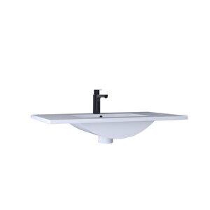Cristal 80 Cm Etajerli Lavabo Kb4252001