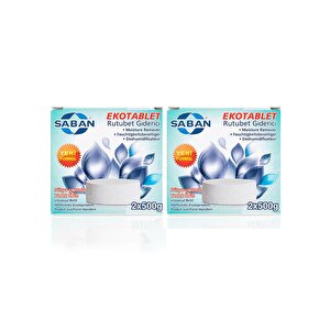 2 Adet 2x500 Gr Nem Alıcı Rutubet Ve Küf Önleyici Yedek Tablet Vanilya