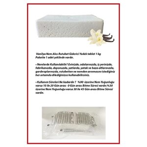 1 Kg. Nem Alıcı Yedek Tablet Vanilya