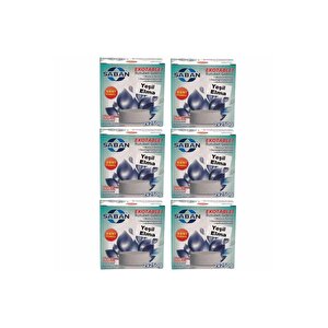 6 Adet 2x250 Gr Nem Alıcı Rutubet Giderici Yedek Tablet Yeşil Elma