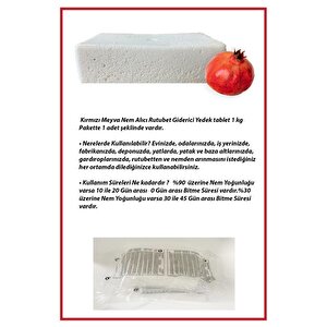 1 Kg. Nem Alıcı Yedek Tablet Kırmızı Meyva