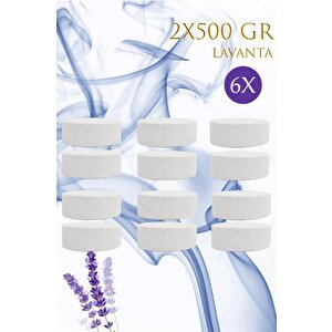 6 Adet 2x500 Gr Nem Alıcı Rutubet Ve Küf Önleyici Yedek Tablet Lavanta